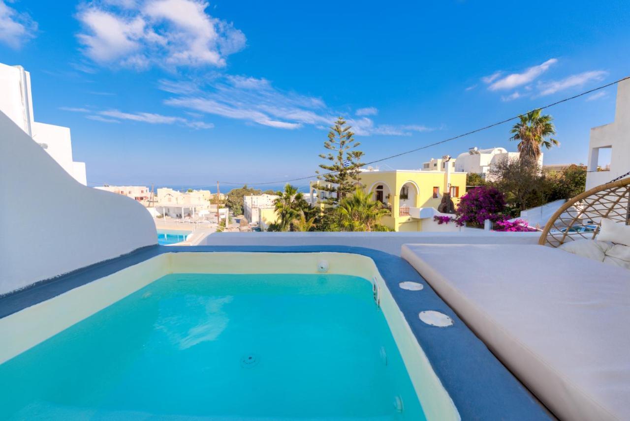 The Muses Of Santorini Private Jacuzzi Suites Vóthon Exteriér fotografie