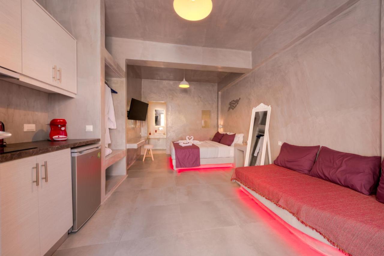 The Muses Of Santorini Private Jacuzzi Suites Vóthon Exteriér fotografie