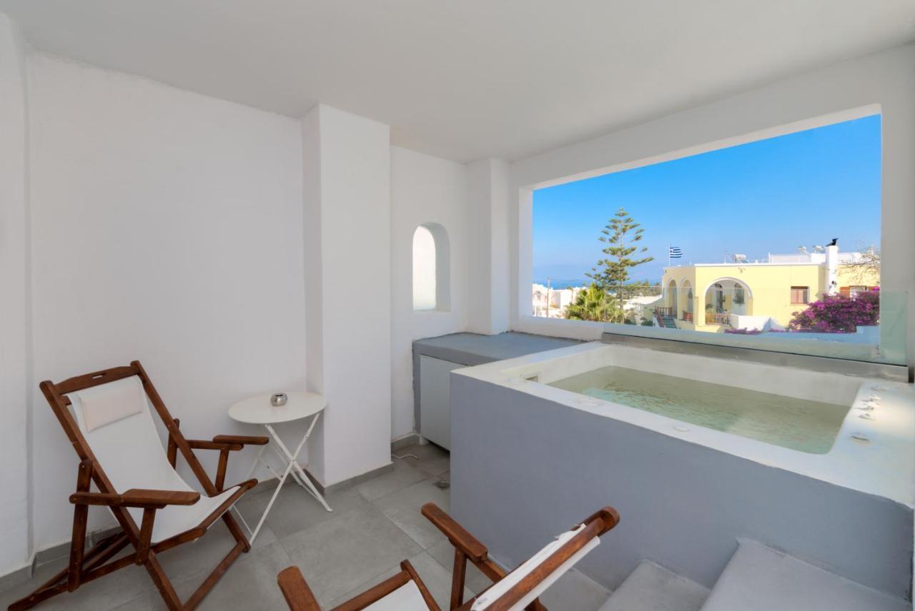The Muses Of Santorini Private Jacuzzi Suites Vóthon Exteriér fotografie