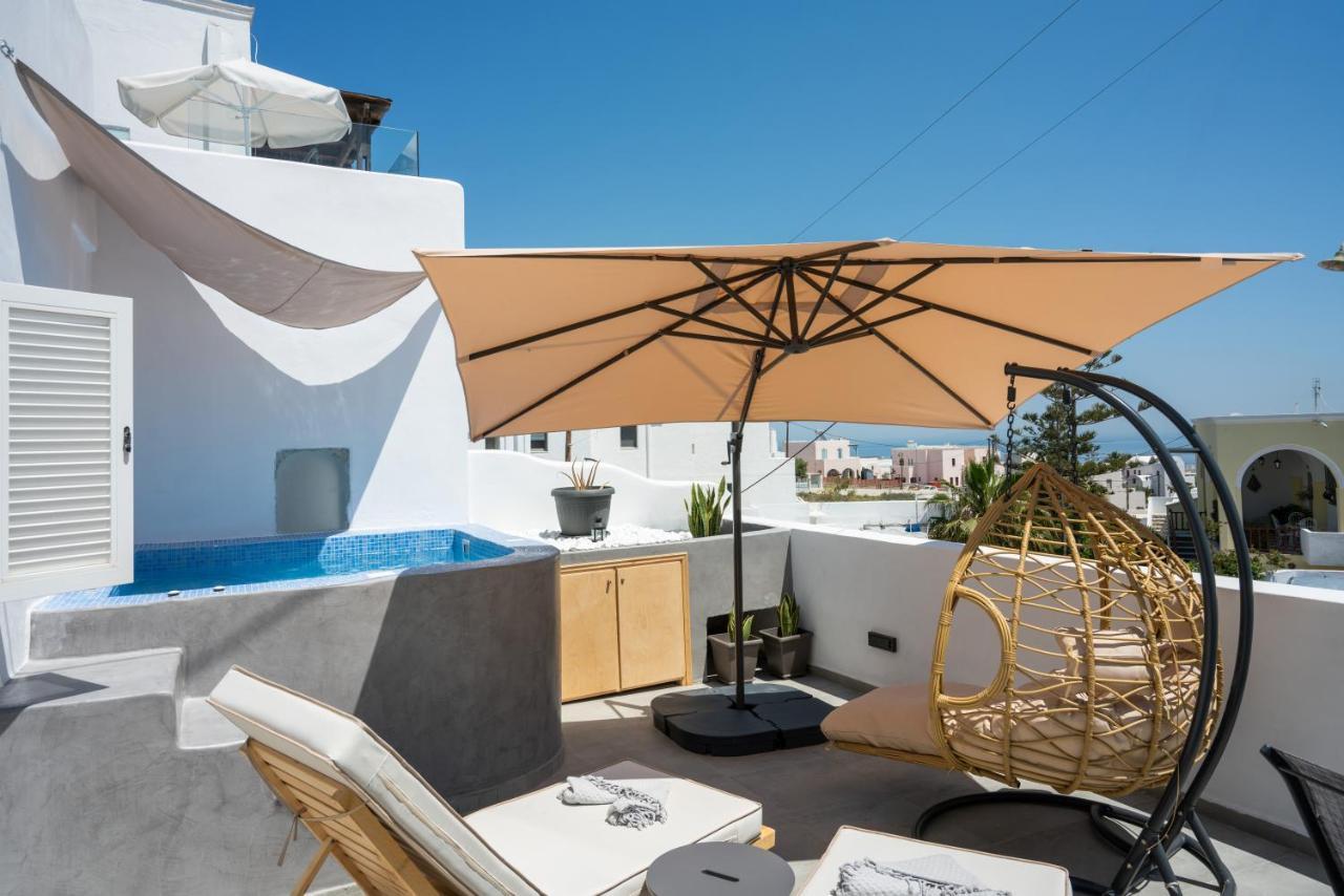 The Muses Of Santorini Private Jacuzzi Suites Vóthon Exteriér fotografie